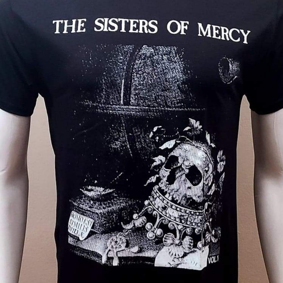 THE SISTERS OF MERCY GOTHIC ROCK BAND T-SHIRT - Picture 2 of 3